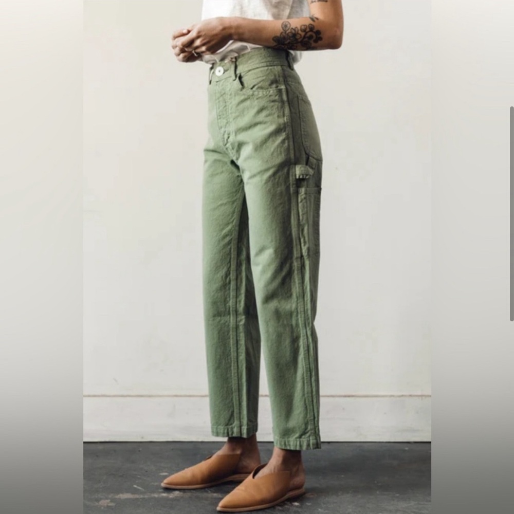 Jesse Kamm Handy Pants in Green